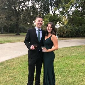 Lulu's Dresses - Aperitif Emerald Green Maxi Dress Lulu's Dresses - Aperitif Emerald Green Maxi Dress